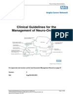 Clinical Guidelines For The Management of Neuro-Oncology