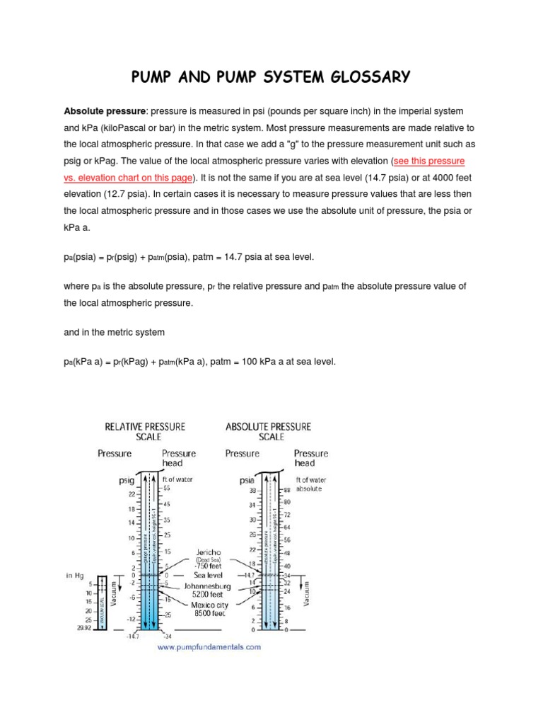Pump and Pump Fundamentals | PDF | Pump | Reynolds Number