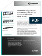GigaSPEED X10D UTP Panel Product Brief 3-13-08