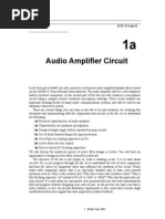 Amplifier Using Operationa Amplifier