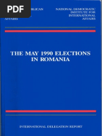 Romania's 1990 Presidential and Parliamentary Elections