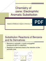 Chemistry of Benzene: Electrophilic Aromatic Substitution