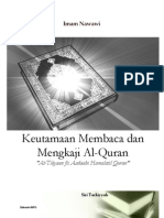 Imam Nawawi_Keutamaan Membaca Dan Mengkaji Al-Quran