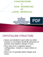 Microstructure Surface Properties..