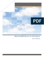 MatrikonOPC Simulation UserManual