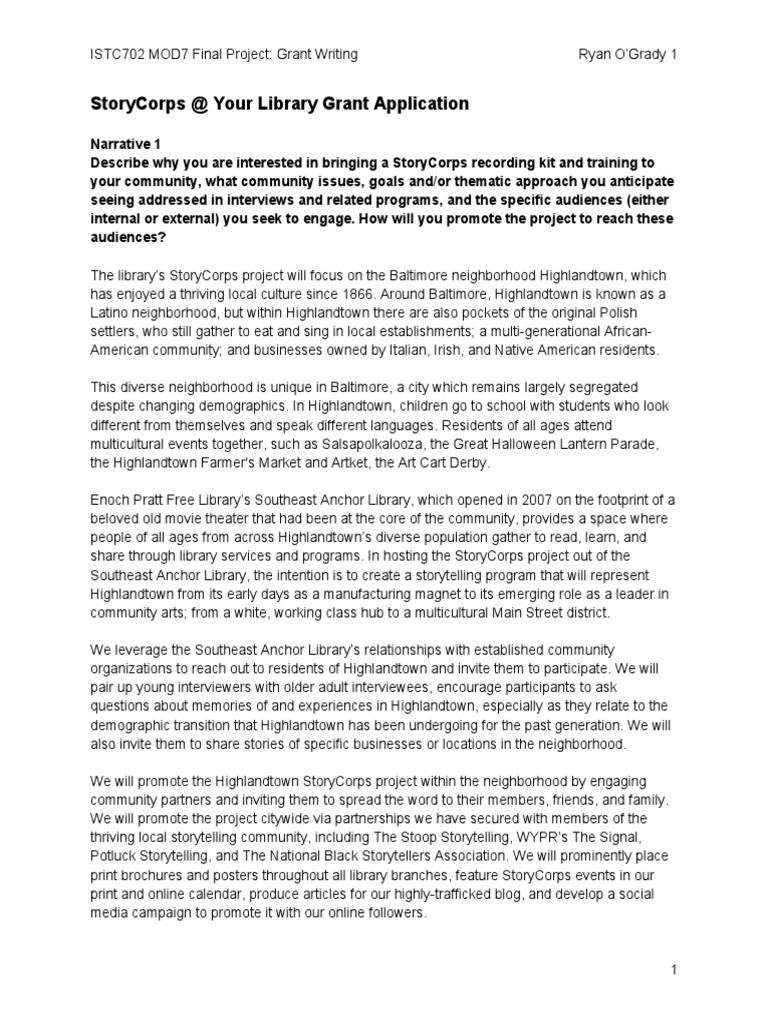 Grant proposal review checklist picture