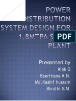 Power Distribution of A Steel Plant