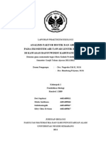 Ekosistem Air Tawar - Laporan