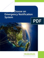 How To Choose An Emergency Notification System