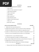 Section-A 1. Answer All The Questions in One or Two Sentences. 10x1 10M