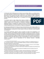 Derecho de Las Mujeres A Vivir Una Vida Libre de Violencia MARCO CONCEPTUAL