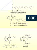 O CH CH CH CH CH CH: Vitamin K (Phytonadione) 2-Methyl-3-Phytyl-1,4-Naphthoquinone