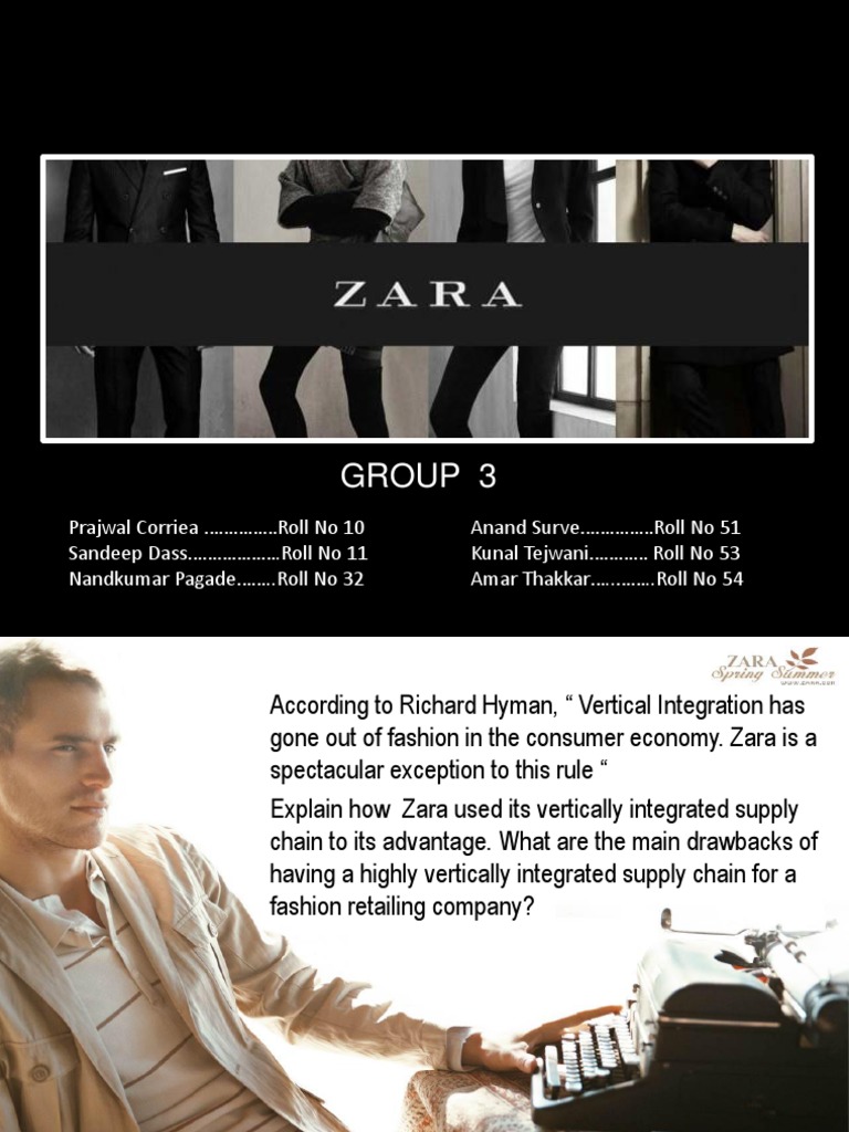 Zara's Vertical Integration Strategy | PDF | Retail | Supply Chain ...