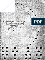 AMORC Cosmic Geomancy As Used by The Veiled Prophets 1918 PDF