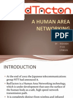 A Human Area Networking