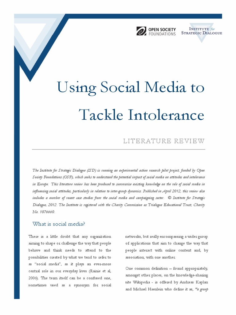 Qualitative research about effects of social media picture