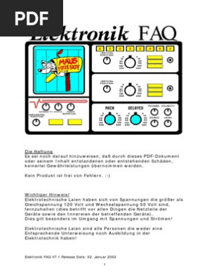 Electronic Faq