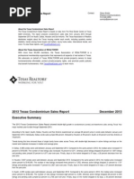 Download 2013 Texas Condominium Sales Report_December 2013 by Houston Chronicle SN188668401 doc pdf