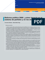 004. Reforma política 2009