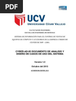 CYBER-AD-05 Documento de Analisis y Diseño de CUS