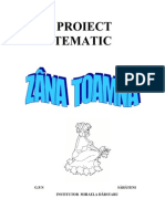 Proiect Tematic Zana Toamna