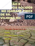 Projeto de Recuperação Do Igarapé Pires de Sá VILHENA-RO 2013