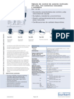DS2702 Standard Datasheet Electrovalvula