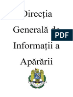 Direcția Generală de Informații A Apărării - DGIA