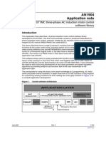 ST7MC Three-Phase AC Induction Motor Control Software Library-CD00006812