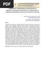 A Hemeroteca Prof. Osvaldo Pilotto - X EDUCERE - 2011