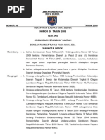 Download Peraturan Daerah Kota Depok Nomor 08 Tahun 2008 Tentang Organisasi Perangkat Daerah by befoa SN188764120 doc pdf