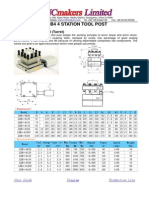 4 Station Tool Posts LDB4