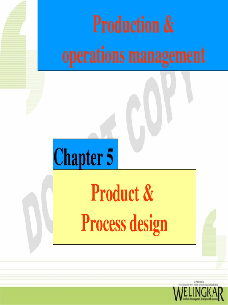 Product and Process Design Overview | PDF | Product Lifecycle | Product ...