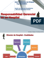 1.2. Responsabilidad Gerencial en Un Hospital - Director de Hospital
