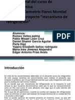 Proyecto Final Del Curso de Termodinámica