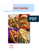 New 5 Fatty Acid Catabolism