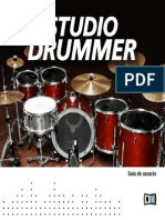 Studio Drummer Manual Spanish