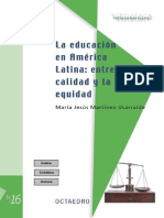 Calidad en Educacion America Latina PDF