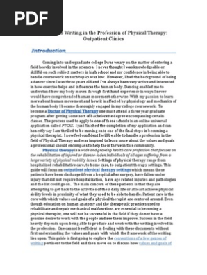 Physical Therapy Guide Final