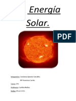 La Energía Solar