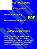 Service Procedure: Airflow Measurement