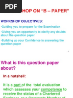 Iesl - Workshop On B Paper