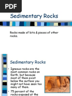 Sedimentary Rocks: Rocks Made of Bits & Pieces of Other Rocks