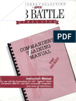 Sub Battle Simulator Instruction Manual