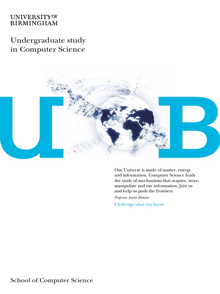 Undergraduate Study in Computer Science | PDF | Computers