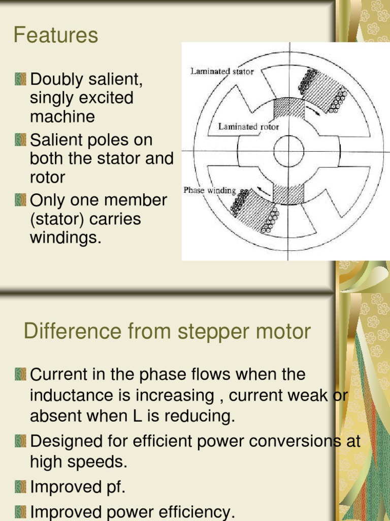 Switched Reluctance Reluctance Motors and Control Electrical