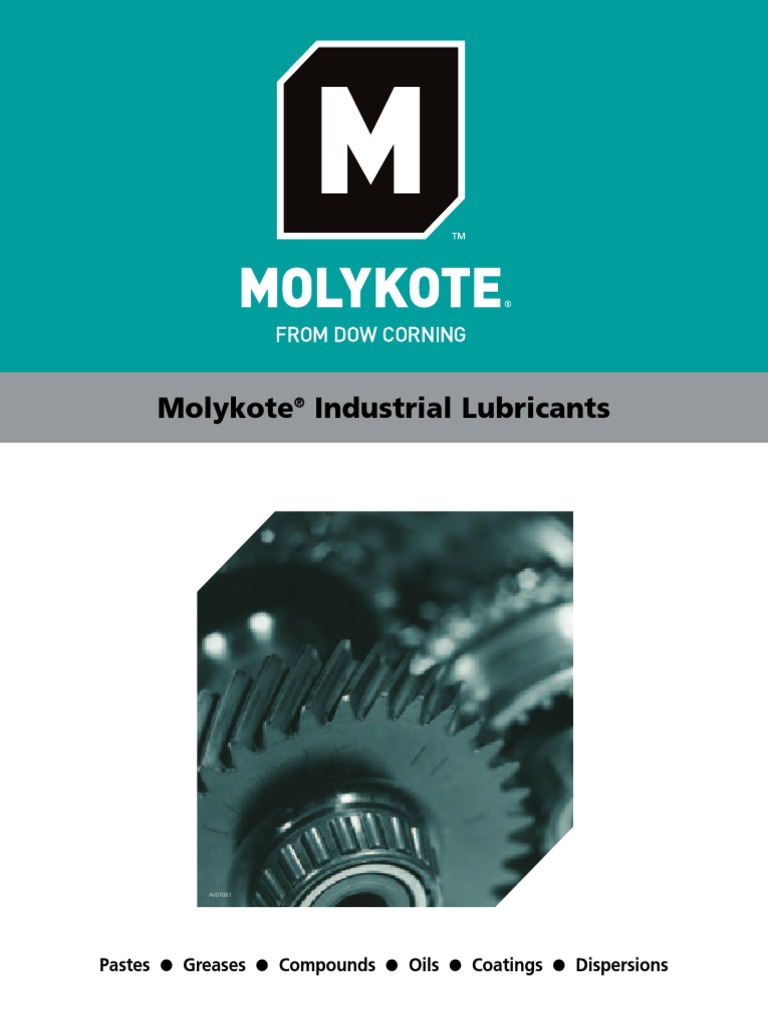 Molykote Industrial Lubricants Pastes Greases Compounds Oils Coatings