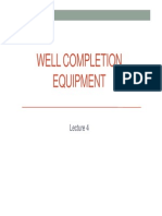 Lecture+#4 Well+Completion+Equipment