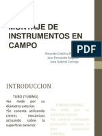 Montaje de Instrumentos en Campo