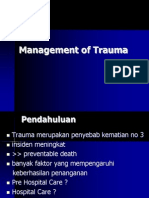 Management of Trauma